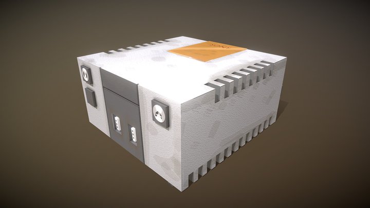 Alternate Console 3D Model