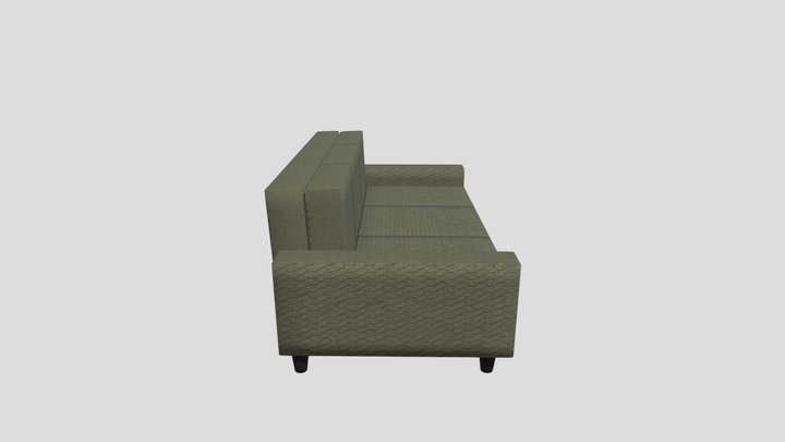 Couch Model 3D Model