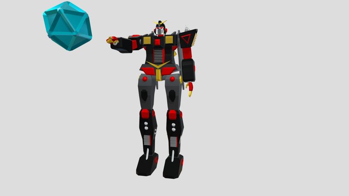 Gundam X Madmax 3D Model
