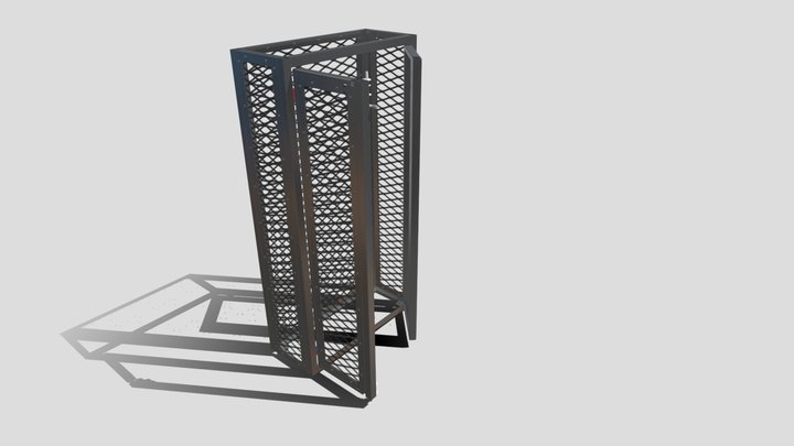 Lockable Cage (RC-002) Full Assy 3D Model
