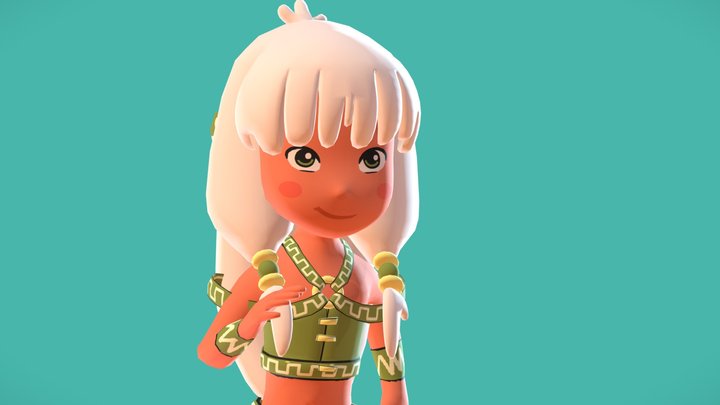 mandi character creation 3D Model