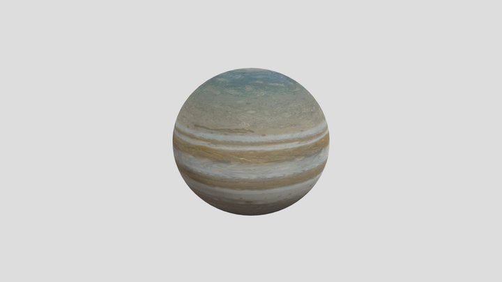 Jupiter 3d model for school 3D Model