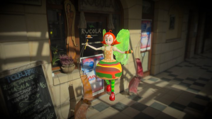 3D Character Design Assessment Model 3D Model
