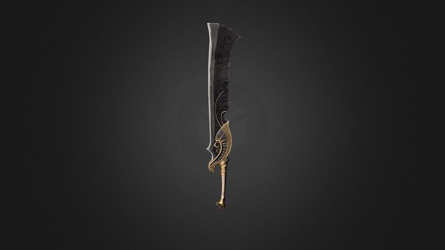 Sword 2 3D Model
