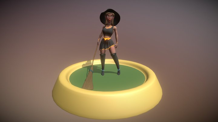 Monica 3D Model