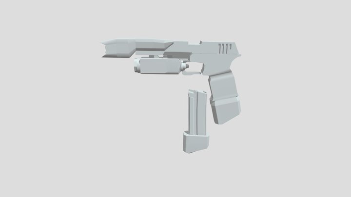 Smart Pistol 3D Model