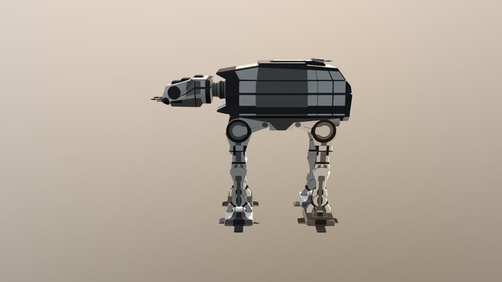 Star Wars ATAT 3D Model