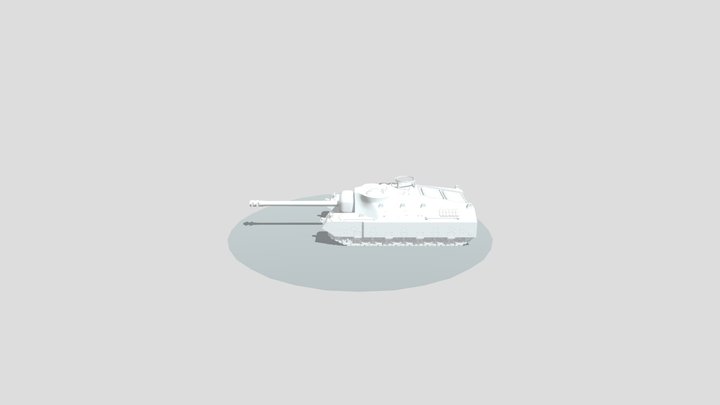T28 Tank 3D Model