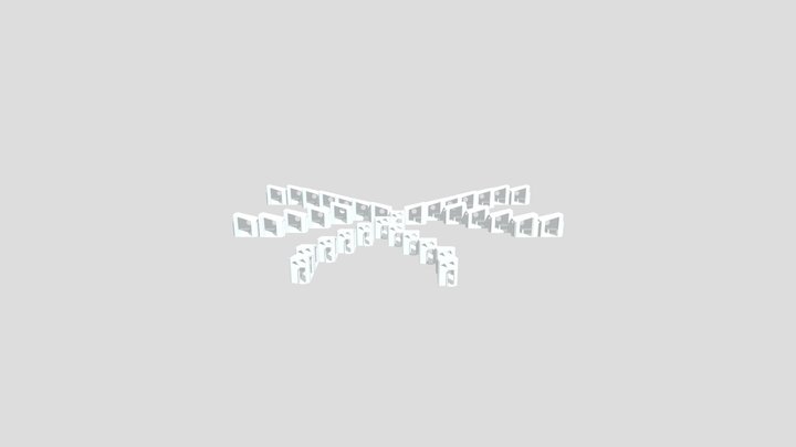 Aggregate Poched 3D Model