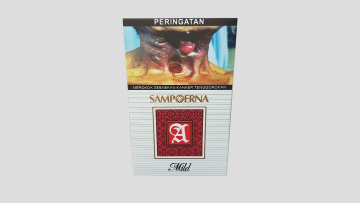 Rokok Sampoerna 3D Model