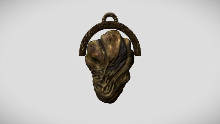 Crucible Scale Talisman Eldenring 3D Model