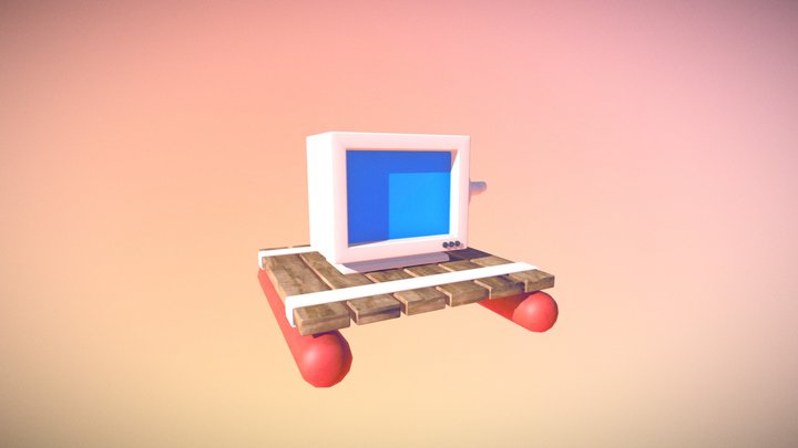 Host-computer 3D Model