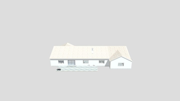 Urban House 3D Model