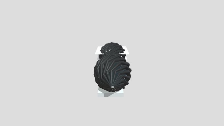 Sculptural Floating Form 3D Model