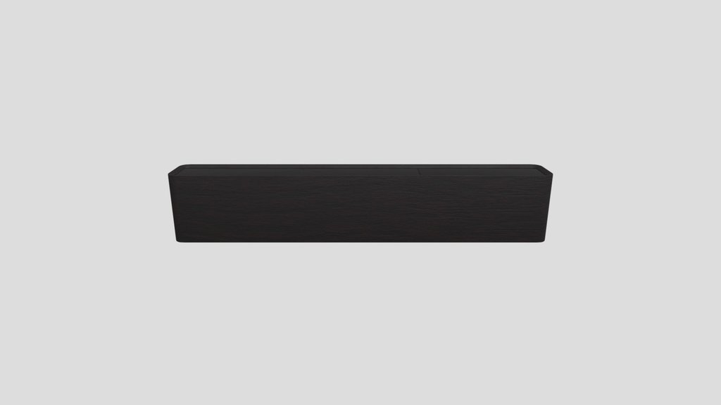 Black Floating Tv Stand Short