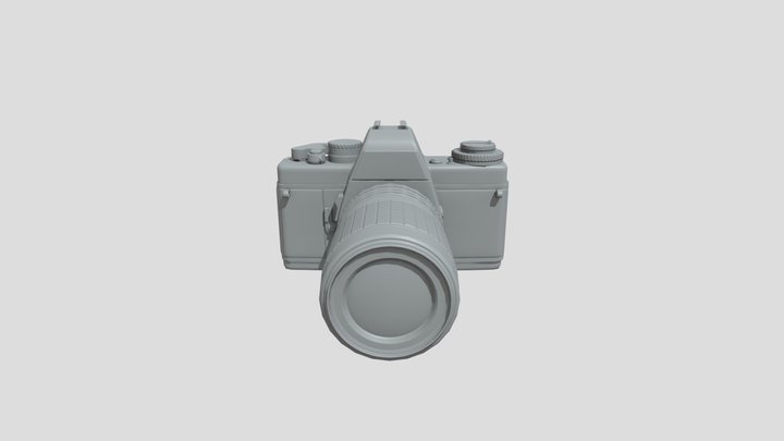 Camera 3D Model