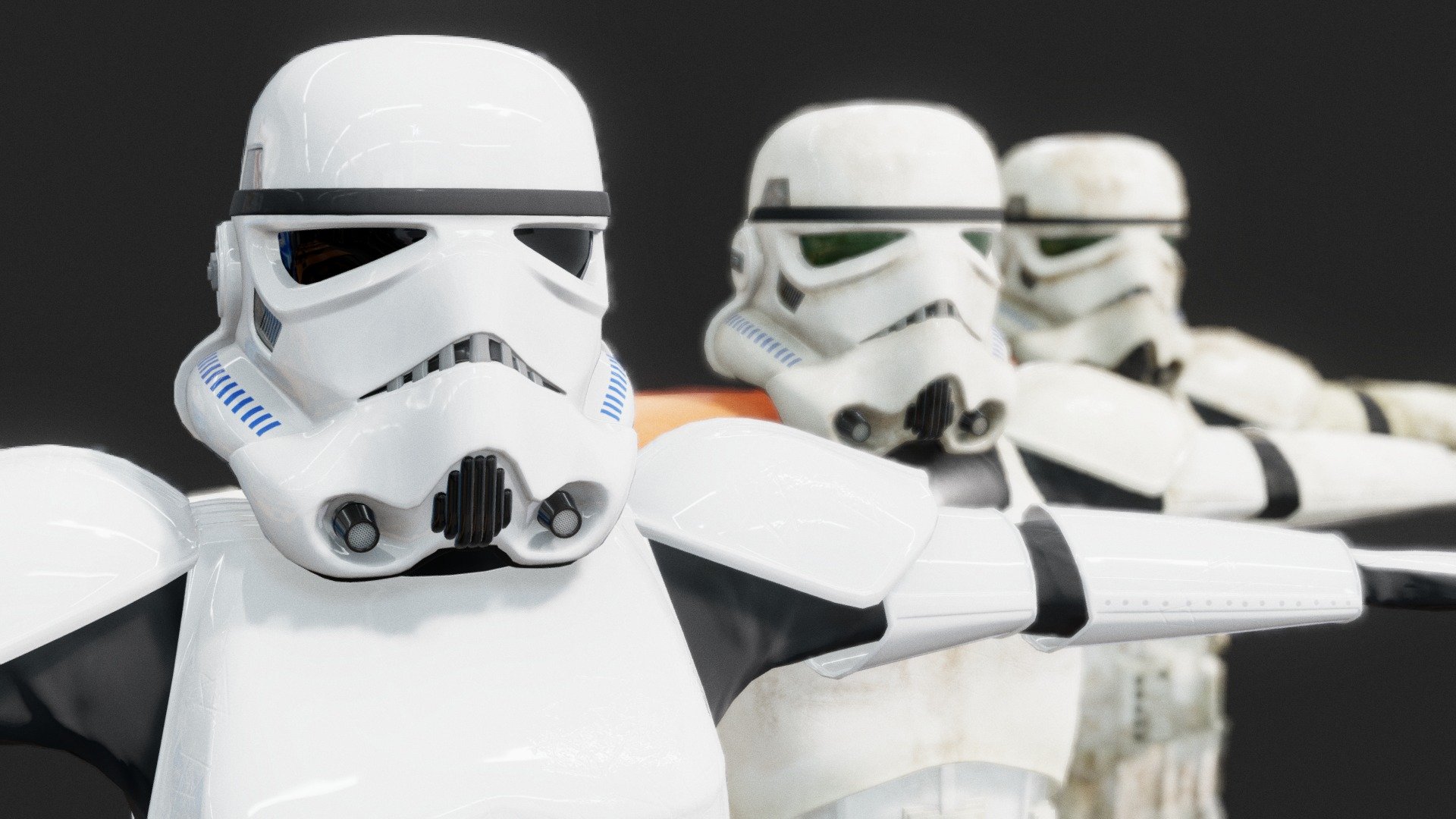 Star Wars - Stormtroopers (rigged) pack