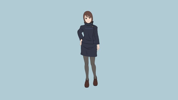 Ieiri Shoko (Jujutsu Kaisen) 3D Model