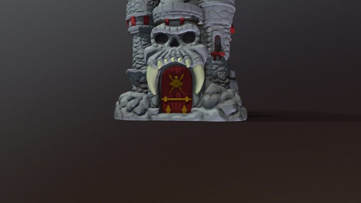MOTU Grayskull 3D Model