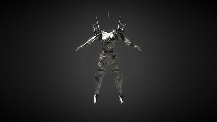 War Empress - Armor ver. 01 3D Model
