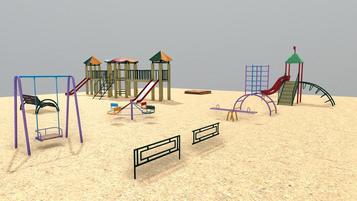 playground_lod0 3D Model