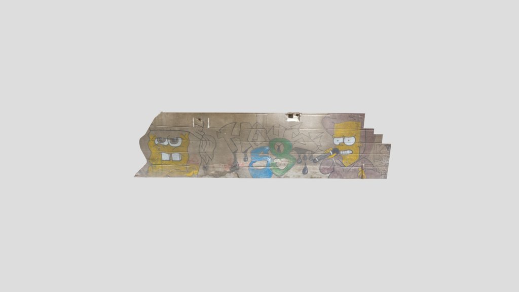 Graffiti Spongebob And Bart Simpson