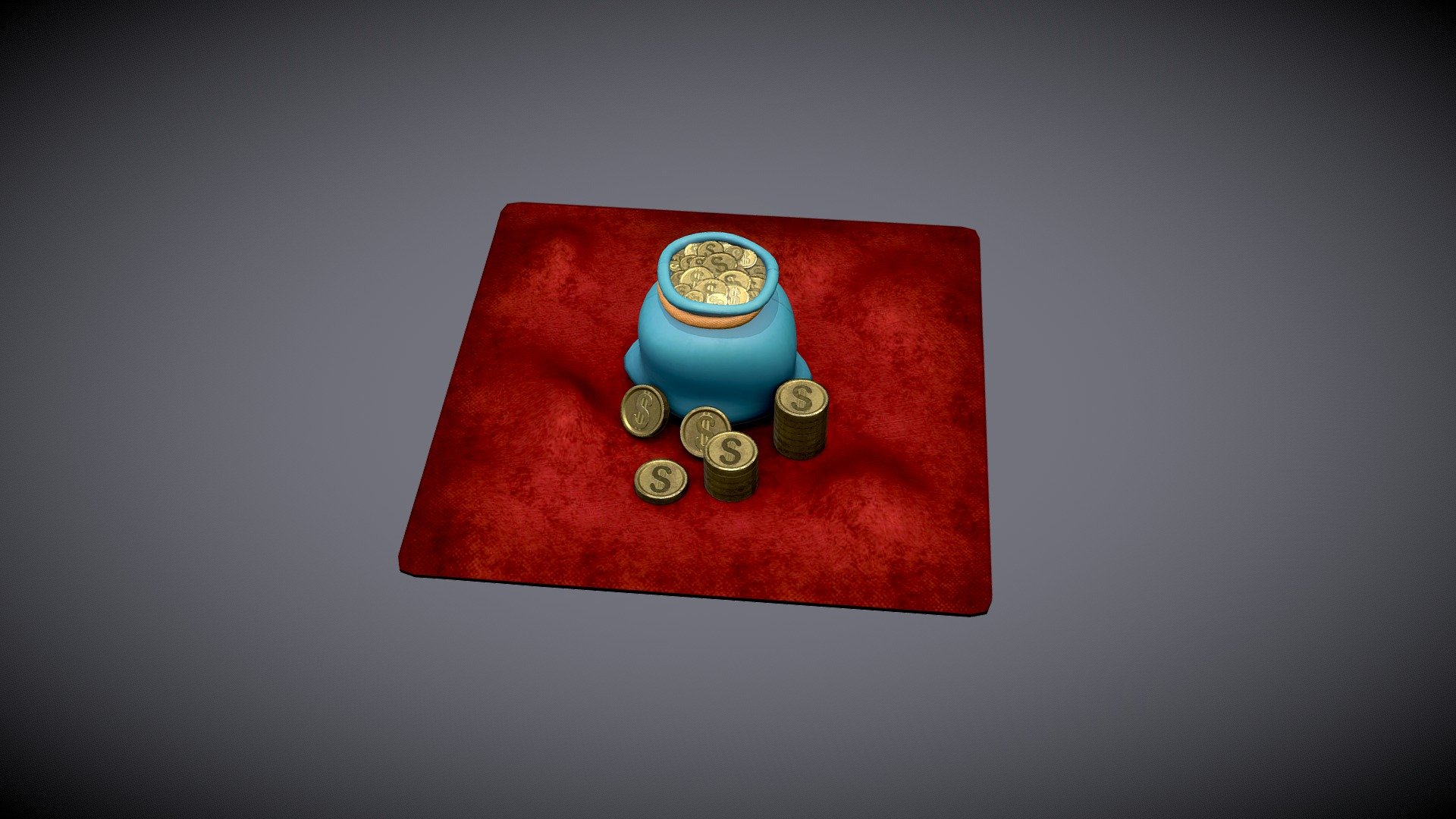 bag with money