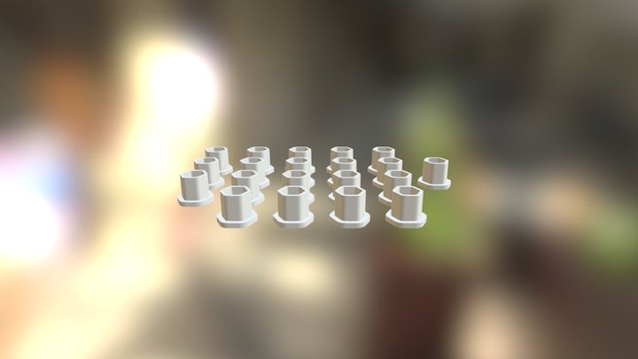 Cortador Colmeia c 20 3D Model