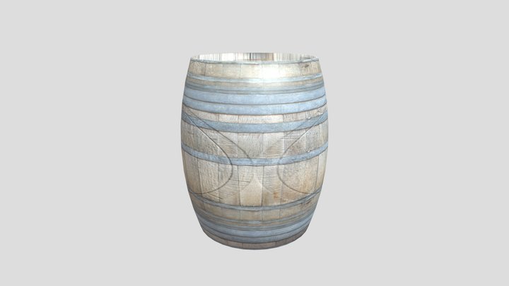 Barrel 3D Model