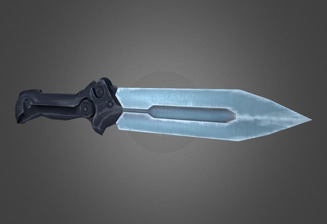 Sci Fi Knife 3D Model