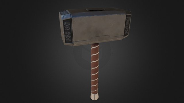 Thor´s Hammer 3D Model