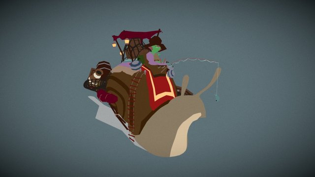 Merchant 3D Model