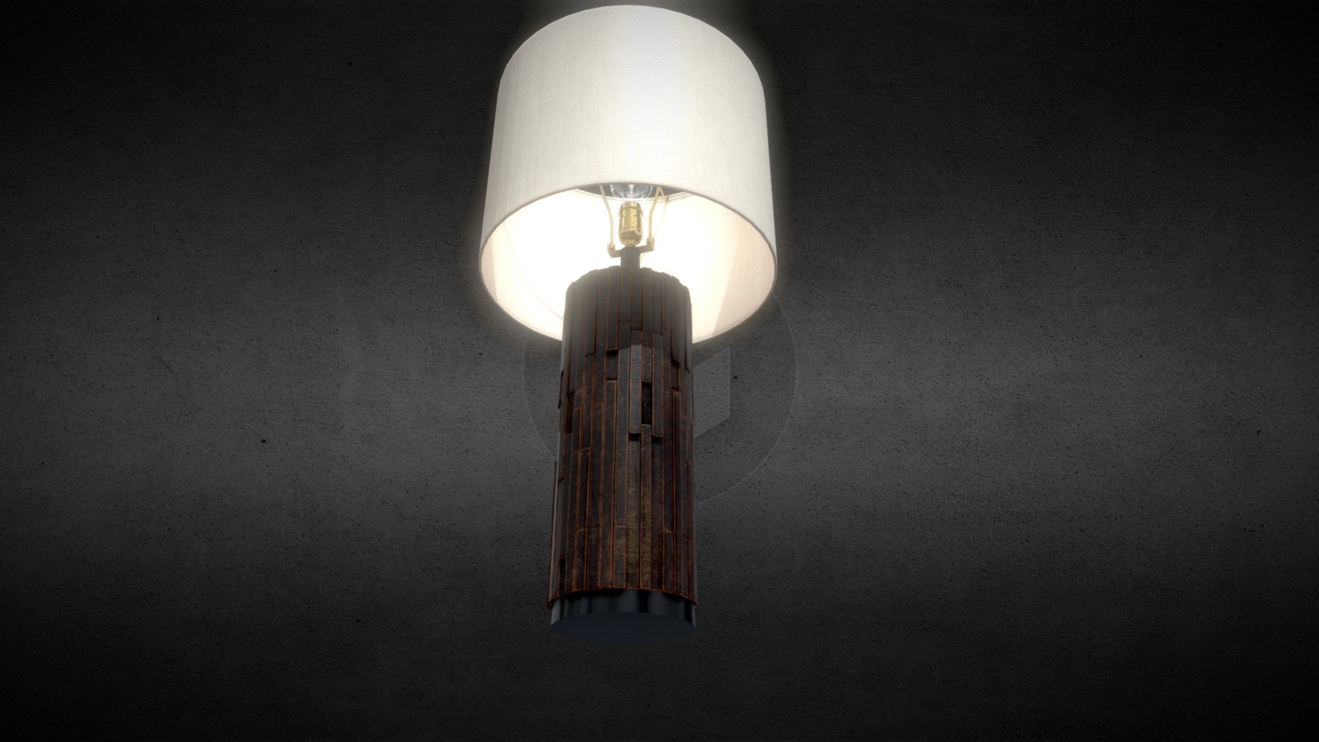 Table Lamp — Sketchfab embed 3D viewer