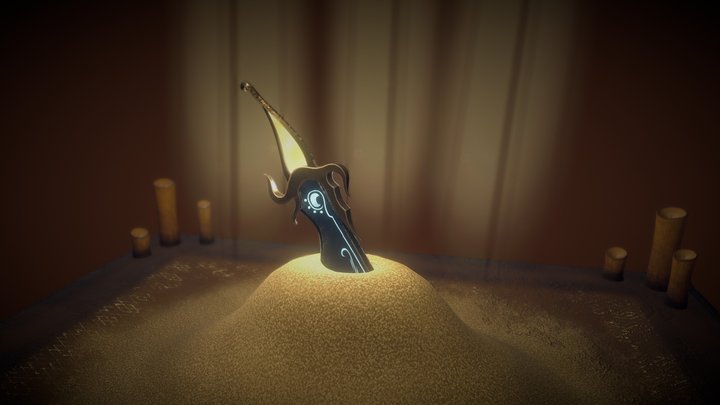 The Dagger of Time 3D Model