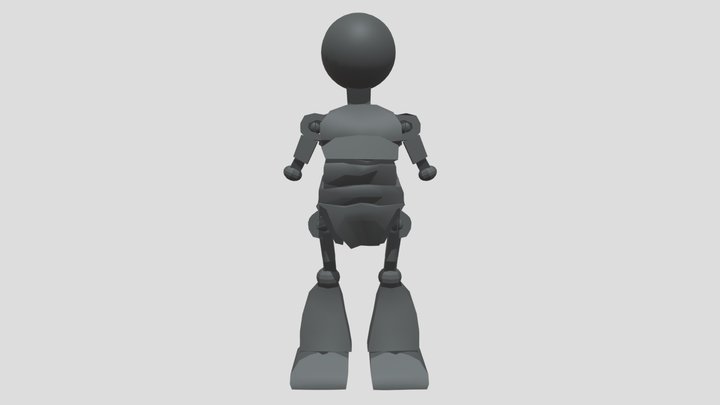 robot 3D Model