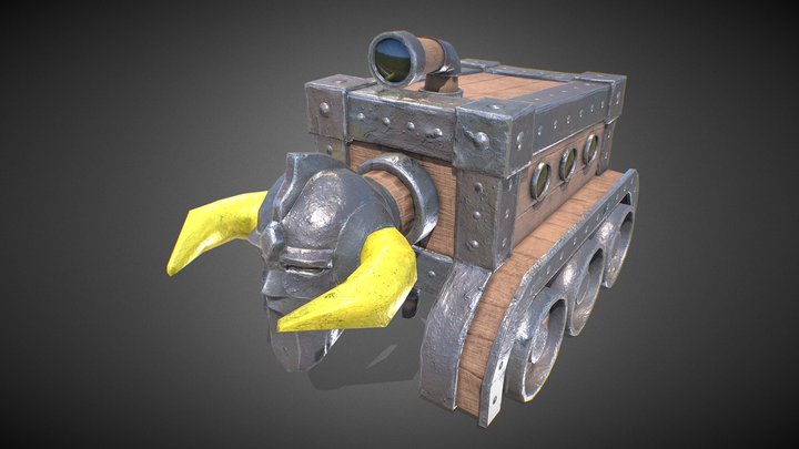 Dwarves Battleram 3D Model