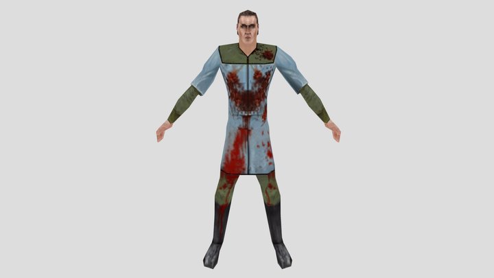 Turok: Evolution - Suspended City Civilian – Free 3D Model STL