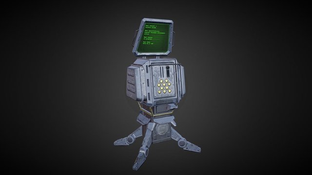 Scifi Asset 3D Model