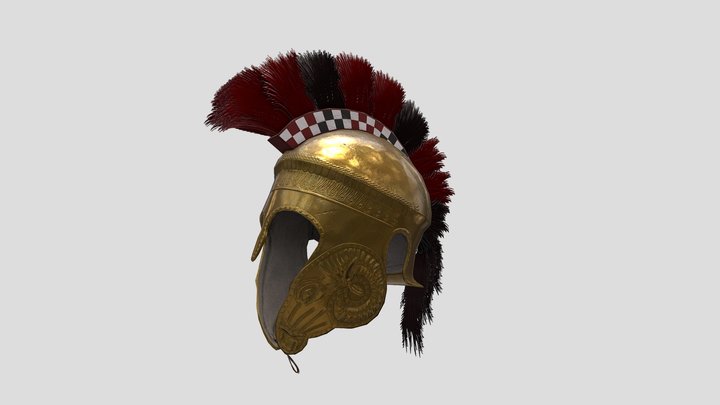 h5-italo_chalckidian helmet 3D Model
