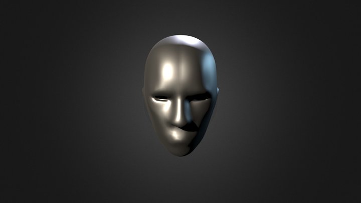 Retopologized Bust 3D Model