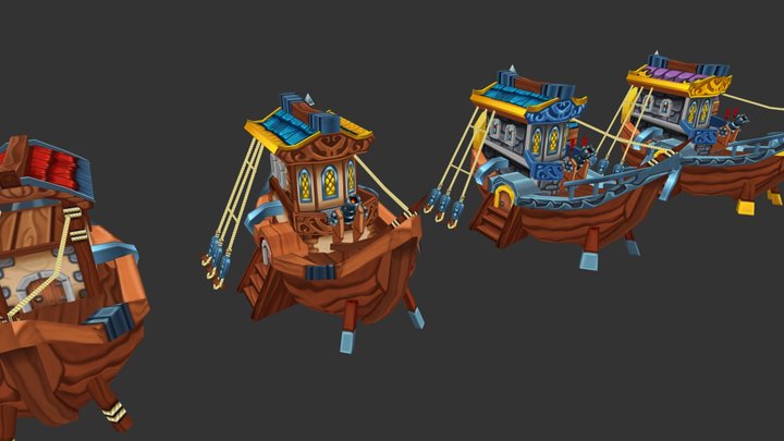 Captain's House 3D Model