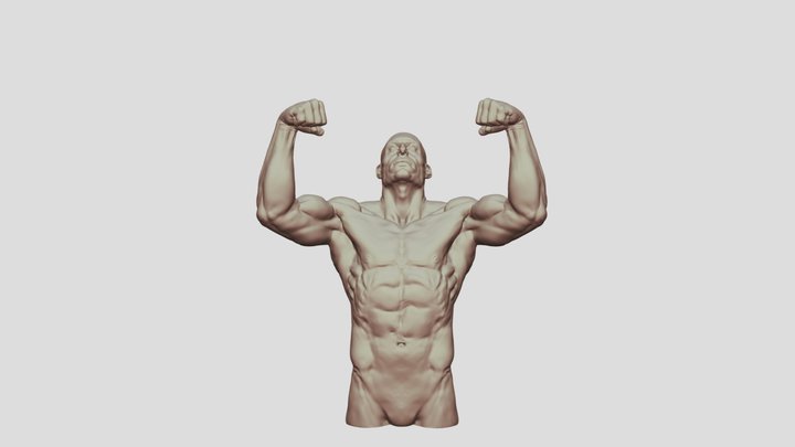 Male Posing 1 3D Model