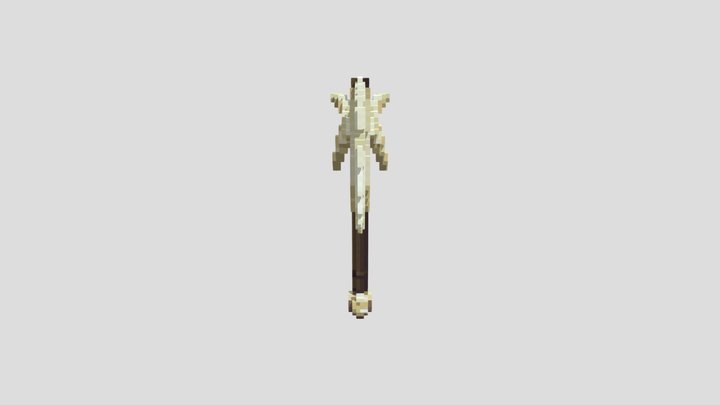 Barbarian Axe 3D Model
