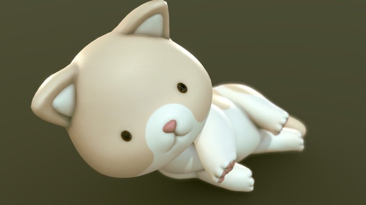 貓系列NO.03 3D Model