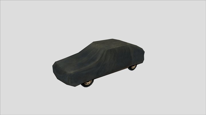 covered car – Kostenloses 3D-Modell STL