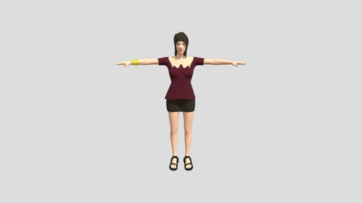 Cansu Tez 3D Model