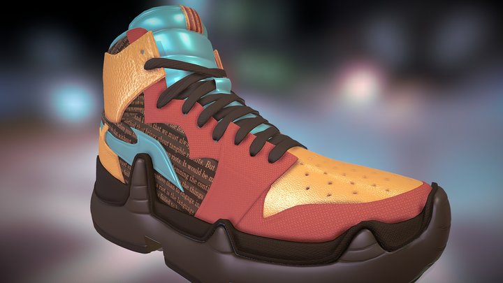 DAVIDICUS "RIOT" SNEAKER #RTFKTChallenge 3D Model