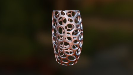 Organic Lamp 3D Model