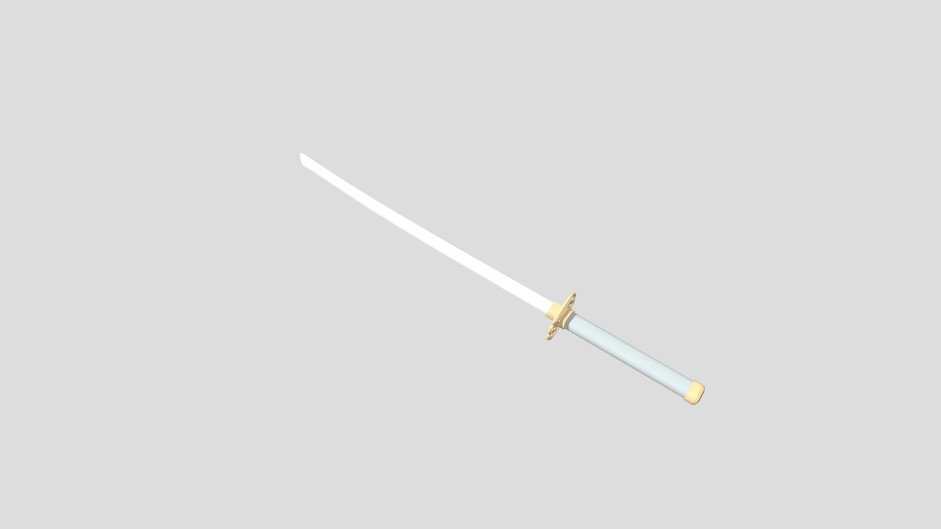 Katana — Sketchfab embed 3D viewer