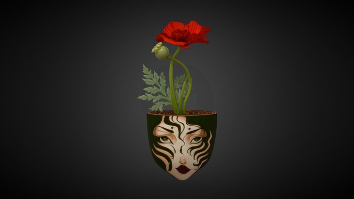 Scar224 - Face Planter colored 3D Model